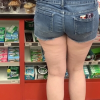 Dump of a bunch of sexy candid girls with nice asses in shorts 65494104.jpg