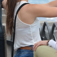 Dump of a bunch of sexy candid girls with nice asses in shorts Handstand (22).JPG