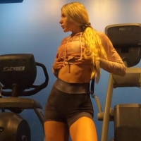 Candid blonde gym hottie working out in Lulu shorts and admiring herself My Movie 1-2024-07-01-17h38m43s099.jpg