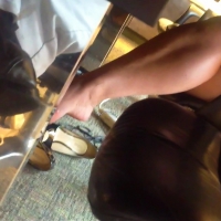 Office milf legs and feet