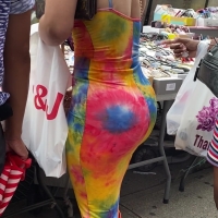 Candid sexy milf with a round booty and cleavage out in a colorful tight dress 2020-08-23 23.01.20.mov-2024-07-06-12h47m03s765.jpg