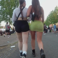 Big booty raver