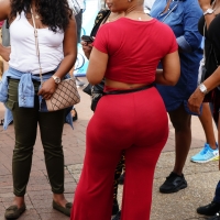 Sexy candid ebony babes in tight jeans and pants 123865869@N06_49618777058_a DSC07171.jpg