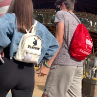 Sexy leggings ass and vtl