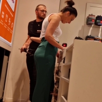 Candid brunette clothing store employee with a nice booty in green pants Green pants Brice.mp4-2024-07-07-17h10m21s026.jpg