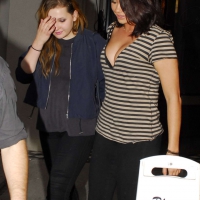 Sarah Hyland and Abigail Breslin Leaving Craig’s in West Hollywood Sarah Hyland and Abigail Breslin