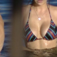 Bikini babe with great tits