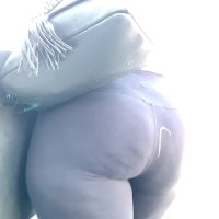 Thick lady creamed