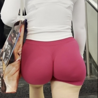 Pink shorts PAWG (part 2) (vertical)