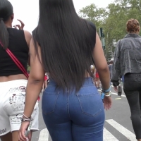 Tight jeans ebony