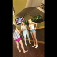 Skinny blonde in shorts (part 2)