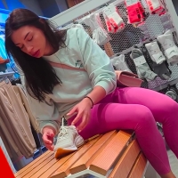 Bright pink babe