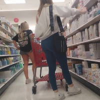 Two hot candid girls shopping at Target in blue leggings and short shorts _53_49_1edit.mp4-2023-07-15-09h41m32s150.jpg