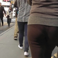 Cute Asian with vpl