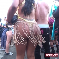 Latina ass in gold thong (part 1)