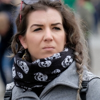 Various candid beautiful women in different outfits in public 98482383@N03_45489991055_Layered Look 2.jpg