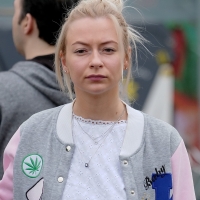 Various candid beautiful women in different outfits in public 98482383@N03_48493319317_Crossing 2.jpg