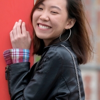 Various candid beautiful women in different outfits in public 98482383@N03_48850864281_Two in Jeans and Leather 3.jpg