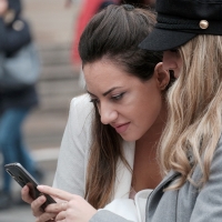 Various candid beautiful women in different outfits in public 98482383@N03_49035950248_Girlfriends 2.jpg