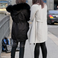 Various candid beautiful women in different outfits in public 98482383@N03_49052537218_Two Pairs of Overknees 2.jpg