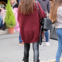 Various candid beautiful women in different outfits in public 98482383@N03_49402331772_Cutie with a Drink 1.jpg