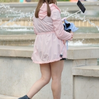 Various candid beautiful women in different outfits in public 98482383@N03_49896921952_Ready For Some Rain 1.jpg
