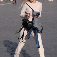 Various candid beautiful women in different outfits in public 98482383@N03_49928886111_Unusual Outfit 2.jpg