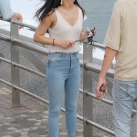 Various candid beautiful women in different outfits in public 98482383@N03_49965860031_Tight Jeans 1.jpg