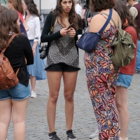 Various candid beautiful women in different outfits in public 98482383@N03_49997329997_Nikon Girl 2.jpg