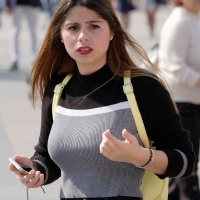 Various candid beautiful women in different outfits in public 98482383@N03_49987126857_Very Cute 1.jpg