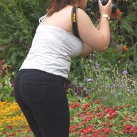 Various candid beautiful women in different outfits in public 150295603@N07_34840915591_307.jpg