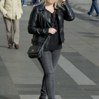 Multiple hot candid babes in tight jeans and pants 98482383@N03_16687925268_Blonde in Black Passing 1.jpg