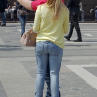 Multiple hot candid babes in tight jeans and pants 98482383@N03_18467695661_Jeans with Big Holes 4.jpg