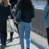 Multiple hot candid babes in tight jeans and pants 98482383@N03_25715913167_Great Legs in Tight Jeans 3.jpg