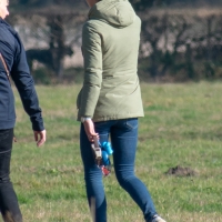 Multiple hot candid babes in tight jeans and pants candidsexystreet_44555643015_Nice thin girl in jeans walking the dog.jpg