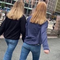 Multiple hot candid babes in tight jeans and pants 70950690.jpg