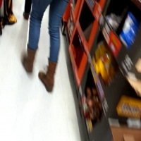 Skinny candid blonde girl in jeans and a plaid shirt 39875816.jpg