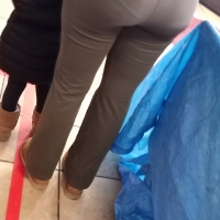 Ebony milf in tight leggings with a nice booty and vpl 69708261.jpg