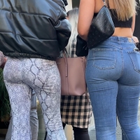 Candid sexy trio of babes going out for sushi in skin tight jeans and leggings with nice asses Sushi Trio by Lloyd.mov-2023-07-20-16h14m23s262.jpg