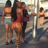 Candid ebony babe in a red thong swimsuit with a great ass tumblr_ppmcd1p5sc1uz91sz_540.jpg