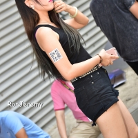 Candid sexy Asian girls out in shorts 3078144@N24_34249951761_2016 Shanghai China Joy Joy.jpg