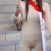 Public sexy girls out in tight leggings Cameltoe Bulge Tight Spandex Candid Lycra Mix_DB6F8EE.jpg