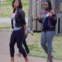 Ebony girls out in tight leggings 98482383@N03_16129784721_Black and Grey Leggings 1.jpg