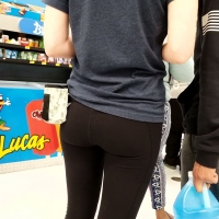 Candid Walmart in line in leggings with a cute booty the_one_and_only - Ass Creep 146 - 0057videocapture-2020_0057.jpg