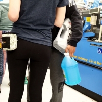 Candid Walmart in line in leggings with a cute booty the_one_and_only - Ass Creep 146 - 0075videocapture-2020_0075.jpg