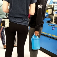 Candid Walmart in line in leggings with a cute booty the_one_and_only - Ass Creep 146 - 0084videocapture-2020_0084.jpg