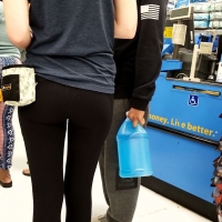 Candid Walmart in line in leggings with a cute booty the_one_and_only - Ass Creep 146 - 0079videocapture-2020_0079.jpg