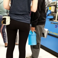 Candid Walmart in line in leggings with a cute booty the_one_and_only - Ass Creep 146 - 0082videocapture-2020_0082.jpg