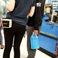 Candid Walmart in line in leggings with a cute booty the_one_and_only - Ass Creep 146 - 0086videocapture-2020_0086.jpg