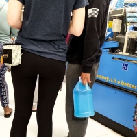 Candid Walmart in line in leggings with a cute booty the_one_and_only - Ass Creep 146 - 0085videocapture-2020_0085.jpg